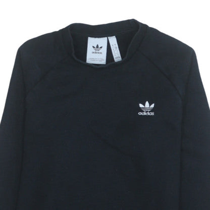Mens UK Size S adidas Black Pullover Sweatshirt
