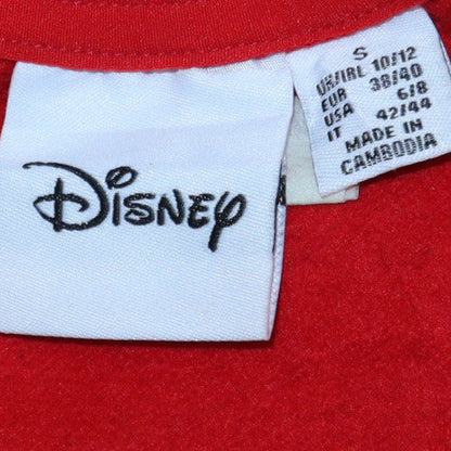Womens UK Size 10 Disney Red Pullover Sweatshirt