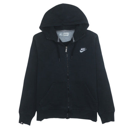 Mens UK Size M Nike Black Full Zip Hoodie