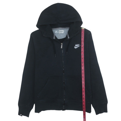Mens UK Size M Nike Black Full Zip Hoodie