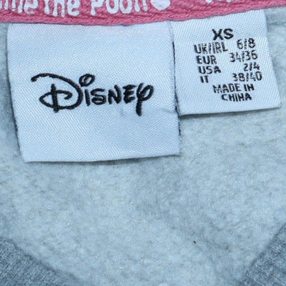 Womens UK Size XS Disney Grey Pullover Sweatshirt