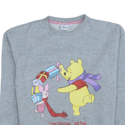 Womens UK Size XS Disney Grey Pullover Sweatshirt