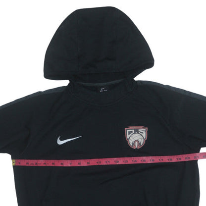 Mens UK Size M Nike Black Pullover Hoodie