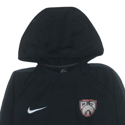 Mens UK Size M Nike Black Pullover Hoodie