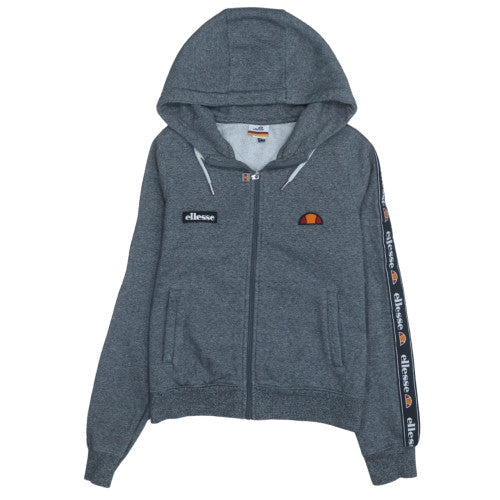 Mens UK Size L ellesse Grey Full Zip Hoodie
