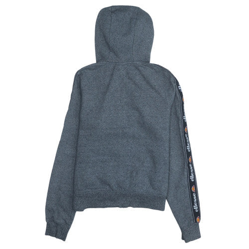 Mens UK Size L ellesse Grey Full Zip Hoodie