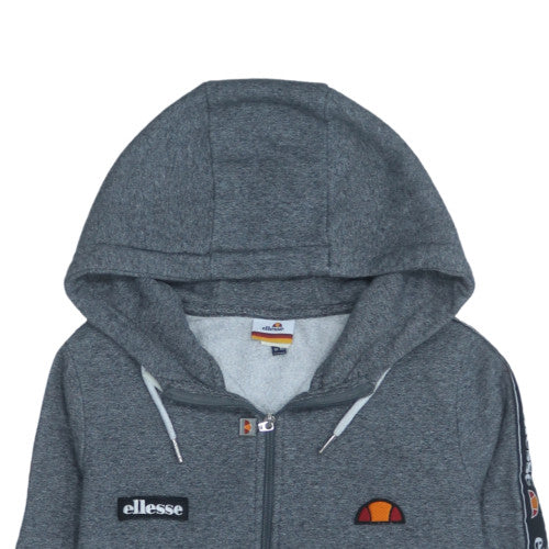 Mens UK Size L ellesse Grey Full Zip Hoodie