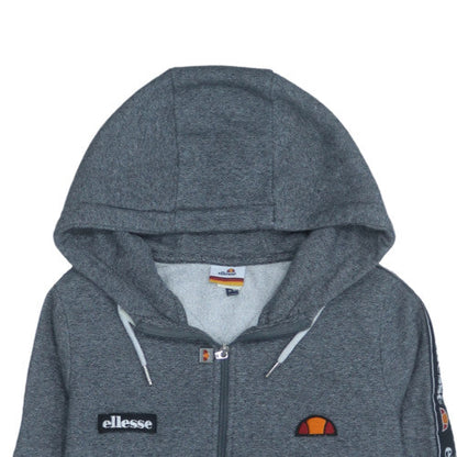 Mens UK Size L ellesse Grey Full Zip Hoodie