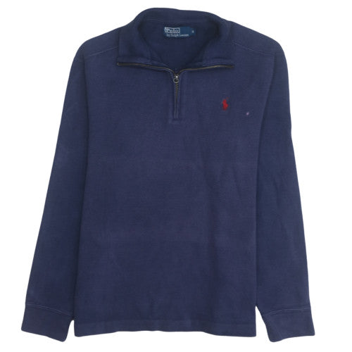 Mens UK Size S Ralph Lauren Blue Pullover Sweatshirt