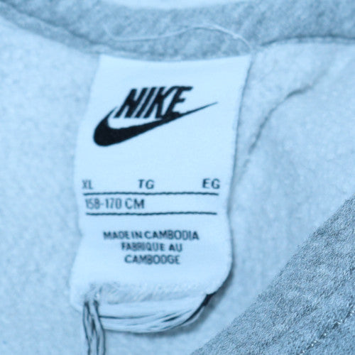 Teens UK Size XL Nike Grey Pullover Hoodie