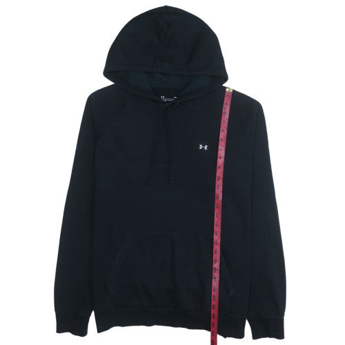 Mens UK Size L Under armour Black Pullover Hoodie