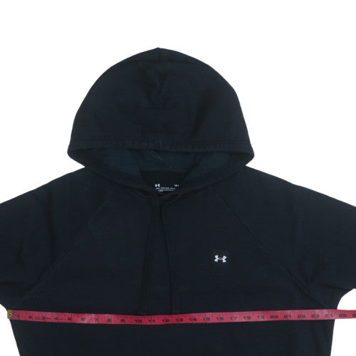 Mens UK Size L Under armour Black Pullover Hoodie