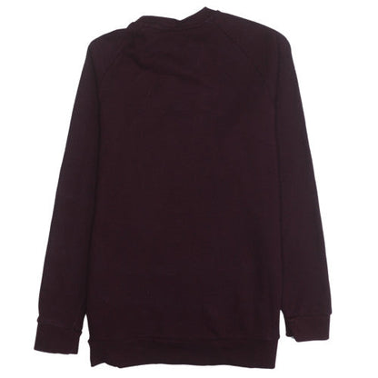 Mens UK Size M adidas Brown Pullover Sweatshirt