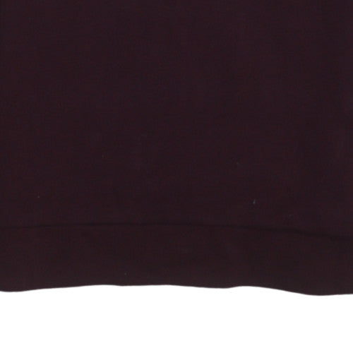 Mens UK Size M adidas Brown Pullover Sweatshirt