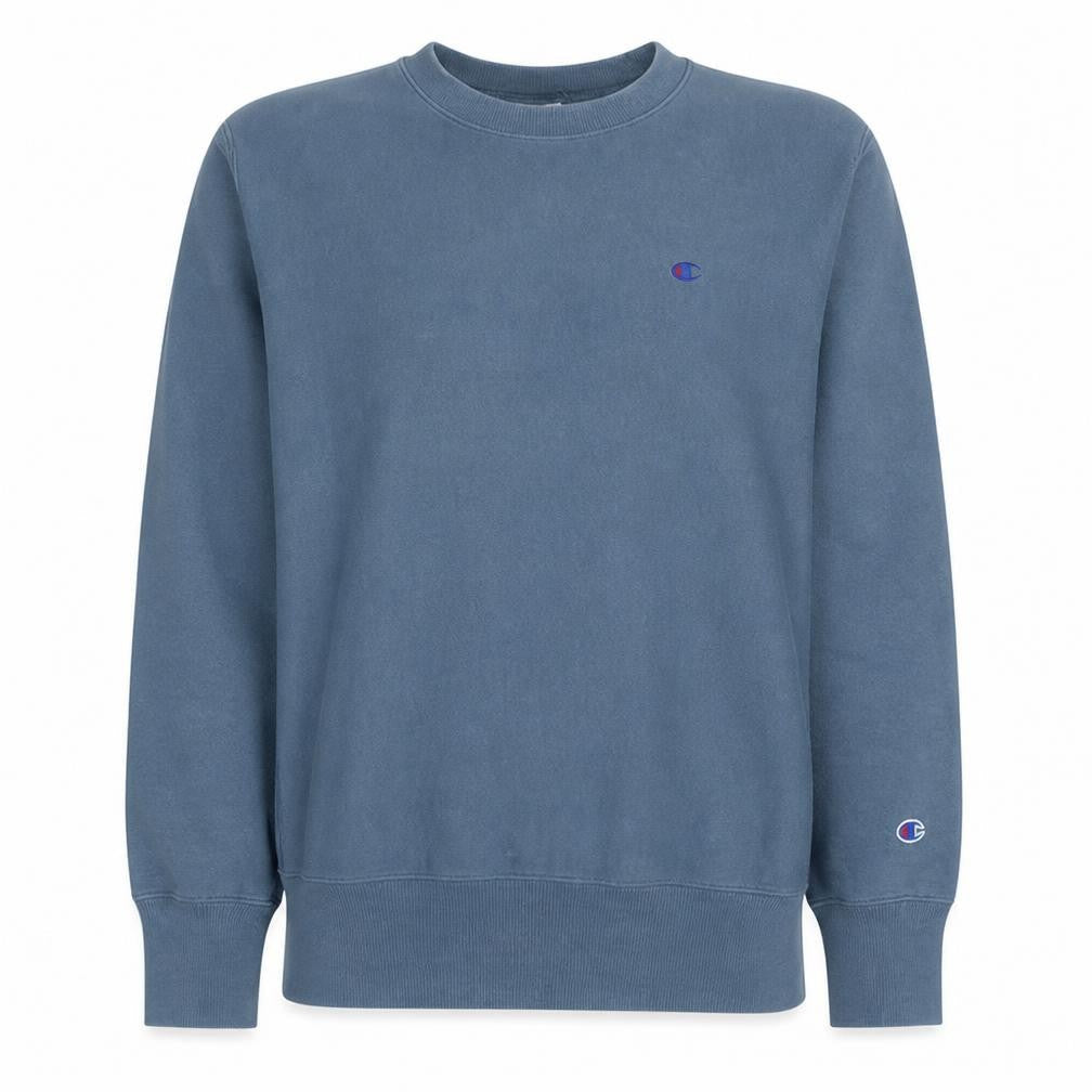 Mens UK Size L Champion Blue Pullover Sweatshirt