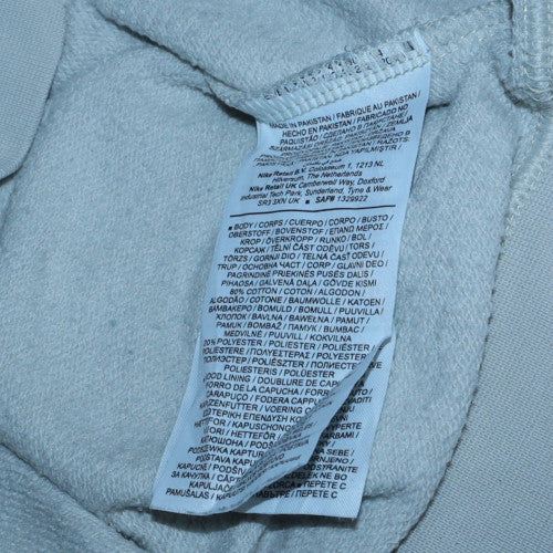Mens UK Size S Nike Grey Pullover Hoodie