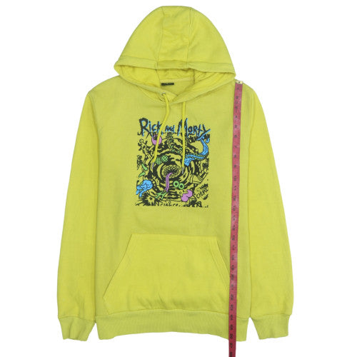 Mens UK Size L Primark Yellow Pullover Hoodie