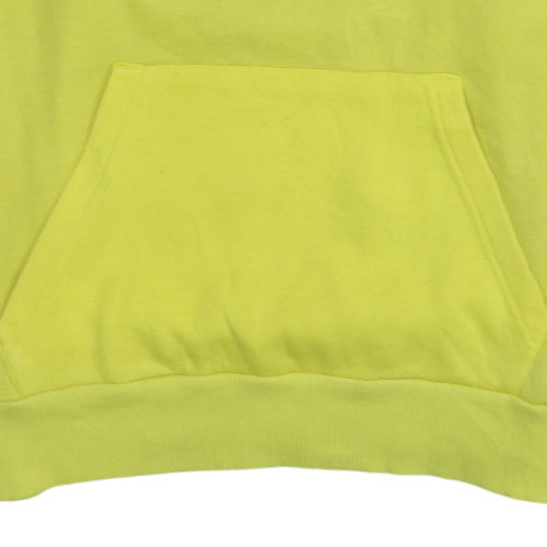 Mens UK Size L Primark Yellow Pullover Hoodie