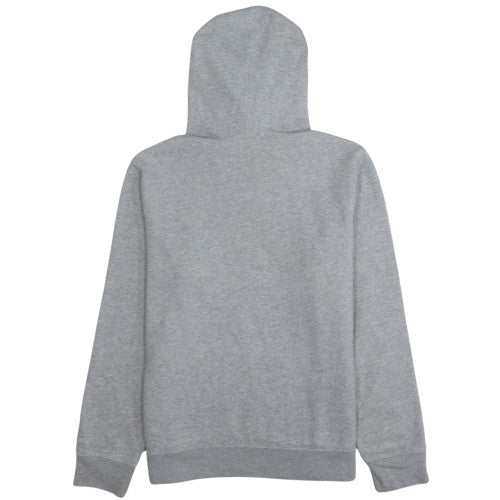 Gap Men's Grey Pullover Logo Hoodie L Regular Fleece Sweatshirt