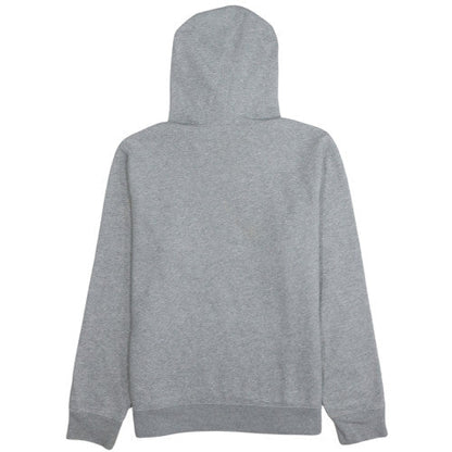 Gap Men's Grey Pullover Logo Hoodie L Regular Fleece Sweatshirt