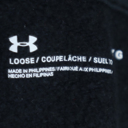 Mens UK Size L Under armour Black Pullover Hoodie