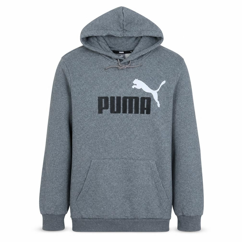 Mens UK Size M PUMA Grey Pullover Hoodie