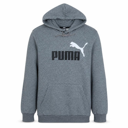 Mens UK Size M PUMA Grey Pullover Hoodie