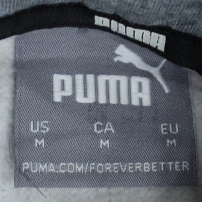 Mens UK Size M PUMA Grey Pullover Hoodie