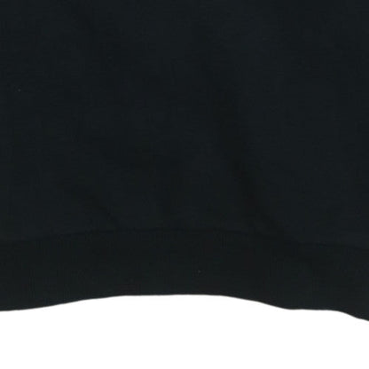 Adidas Boys Black Sportswear Sweatshirt Size 14-15 Years Crew Neck Pullover