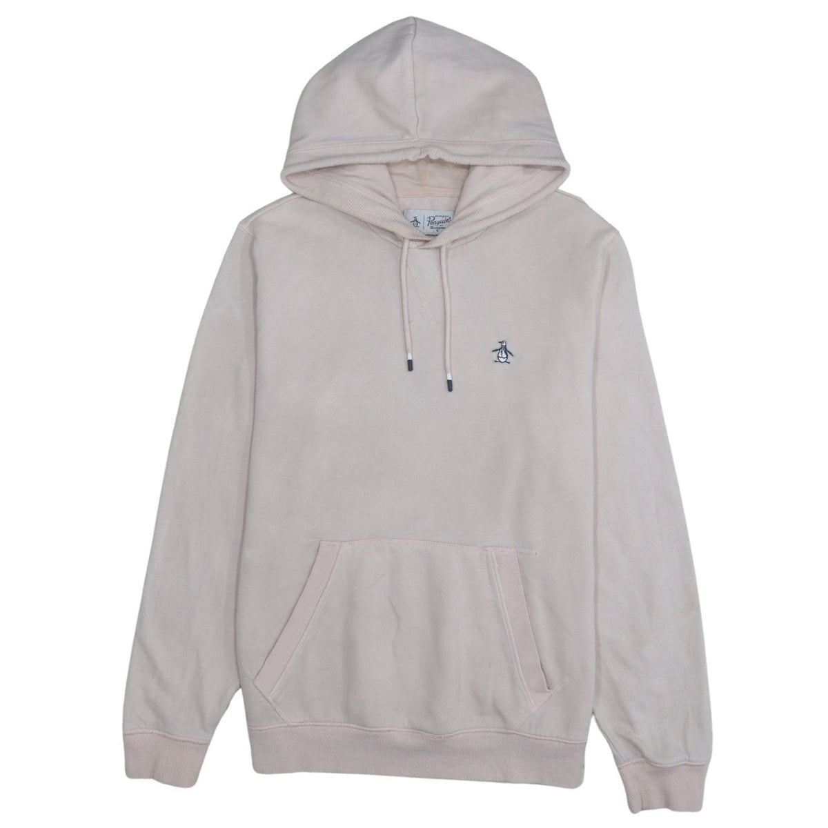 Mens UK Size M Original Penguin Beige Pullover Hoodie