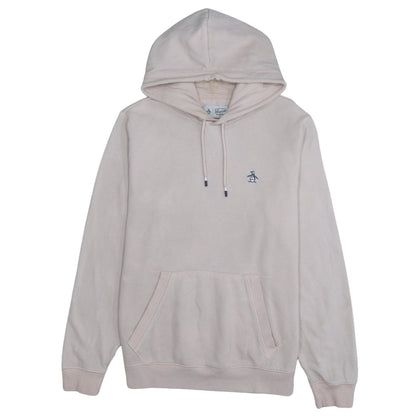 Mens UK Size M Original Penguin Beige Pullover Hoodie