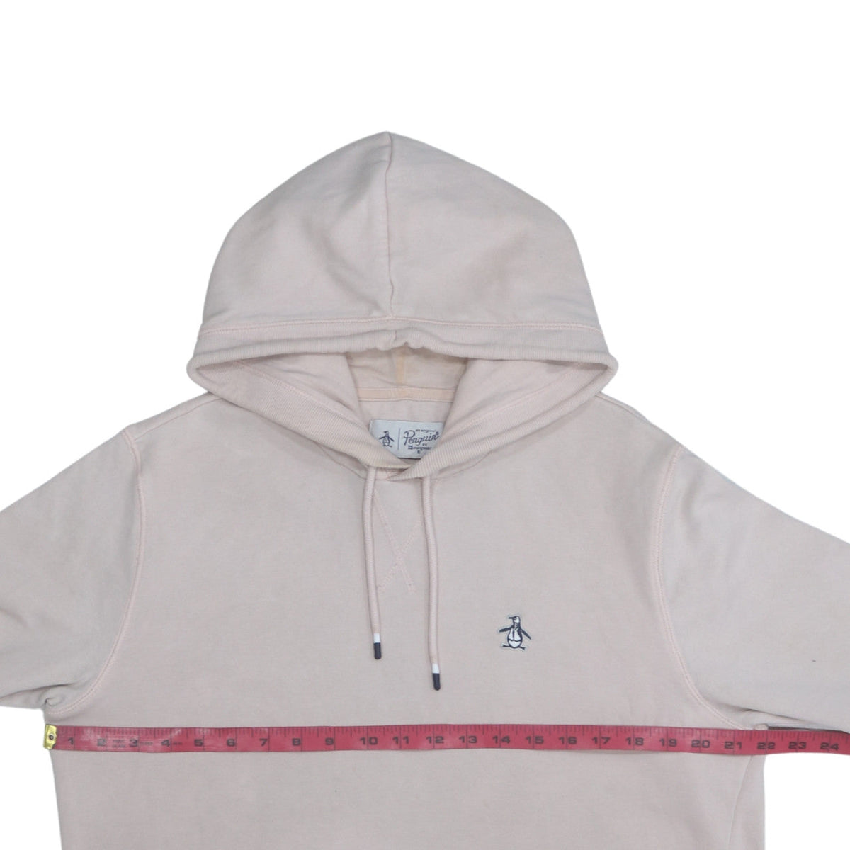 Mens UK Size M Original Penguin Beige Pullover Hoodie