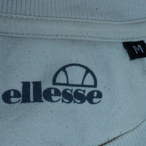 Mens UK Size M ellesse White Pullover Sweatshirt