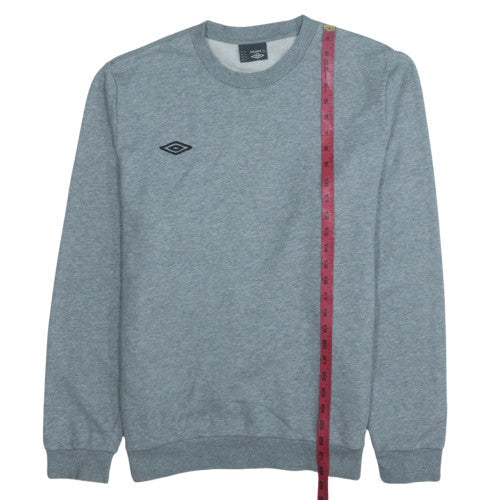 Mens UK Size XL Umbro Grey Pullover Sweatshirt
