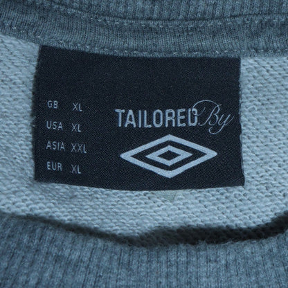 Mens UK Size XL Umbro Grey Pullover Sweatshirt
