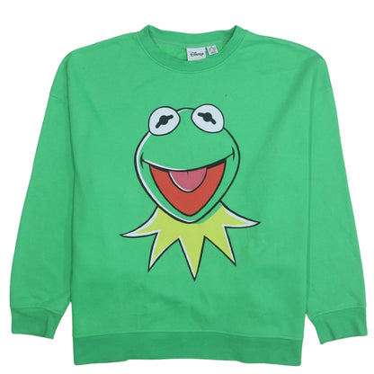Mens UK Size 2XL Disney Green Pullover Sweatshirt