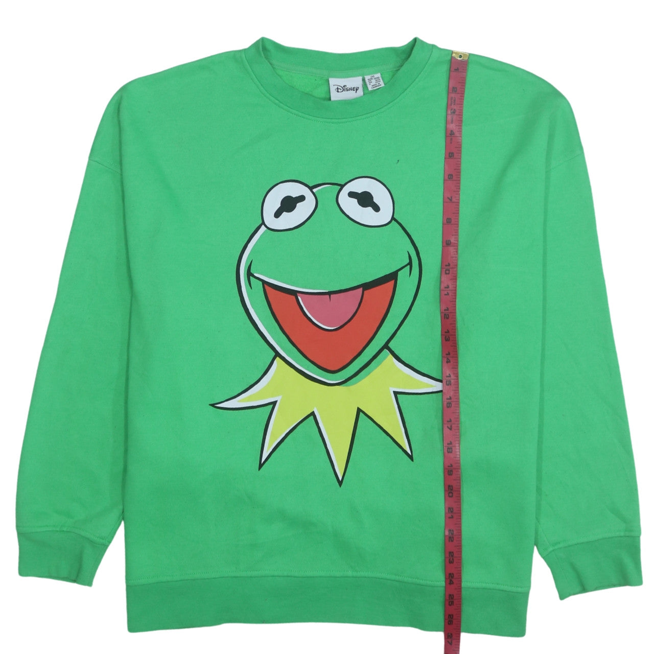 Mens UK Size 2XL Disney Green Pullover Sweatshirt