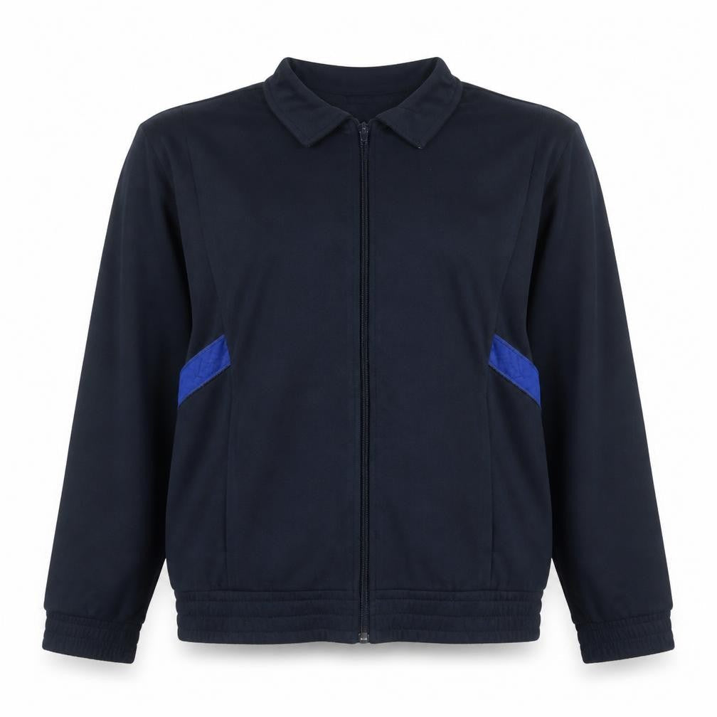 Womens UK Size 12 adidas Blue Full Zip Sweatshirt