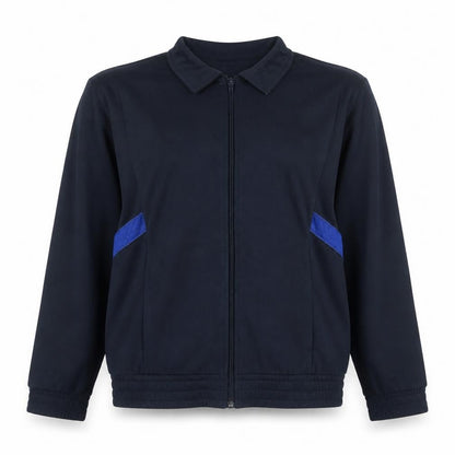 Womens UK Size 12 adidas Blue Full Zip Sweatshirt