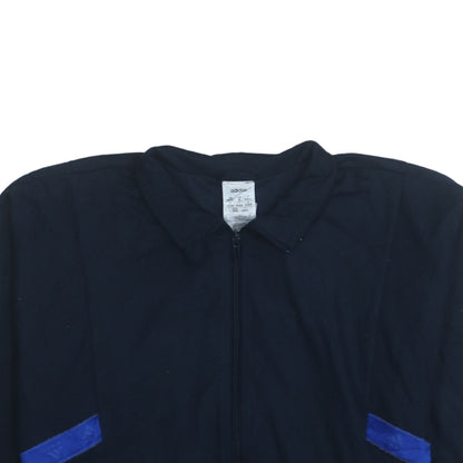 Womens UK Size 12 adidas Blue Full Zip Sweatshirt