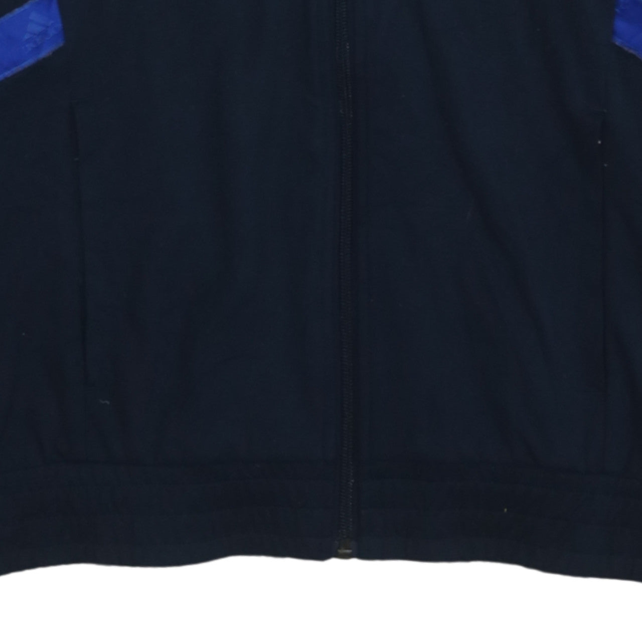 Womens UK Size 12 adidas Blue Full Zip Sweatshirt