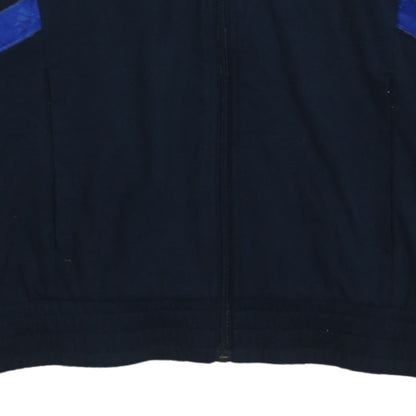 Womens UK Size 12 adidas Blue Full Zip Sweatshirt