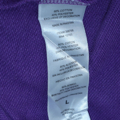 Womens UK Size L Champion Purple Pullover Sweatshirt