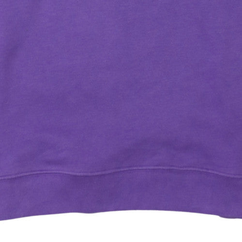 Womens UK Size L Champion Purple Pullover Sweatshirt