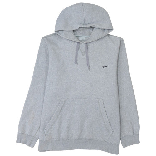 Mens UK Size M Nike Grey Pullover Hoodie