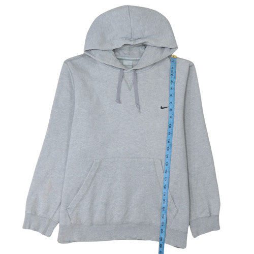 Mens UK Size M Nike Grey Pullover Hoodie