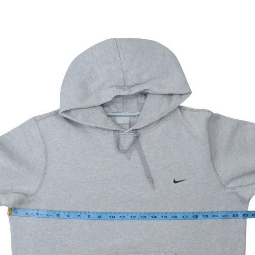 Mens UK Size M Nike Grey Pullover Hoodie
