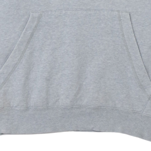 Mens UK Size M Nike Grey Pullover Hoodie