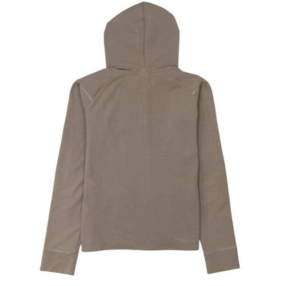 Mens UK Size L Nike Beige Full Zip Hoodie