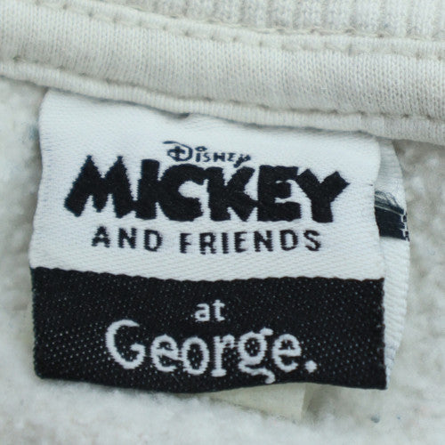 Womens UK Size 2XL George White Pullover Sweatshirt
